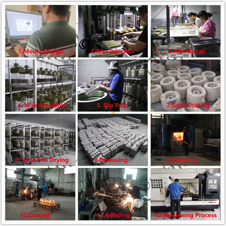 Customized Pneumatic Nail Gun Parts Made by Lost Was Investment Casting Process